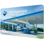 Aral-Tankgutschein im Wert von 50 EUR 