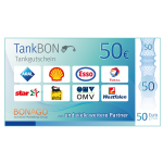 TankBON im Wert von 50 EUR 