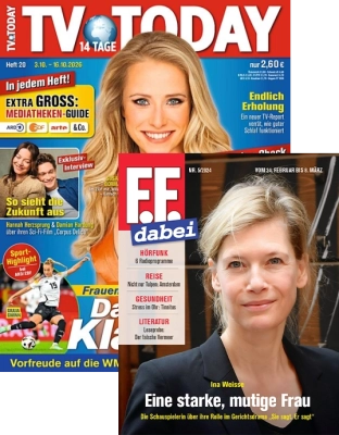 TV TODAY mit F.F. dabei - aktuelle Ausgabe